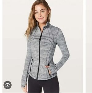 Lululemon Define Grey Jacket Size 6